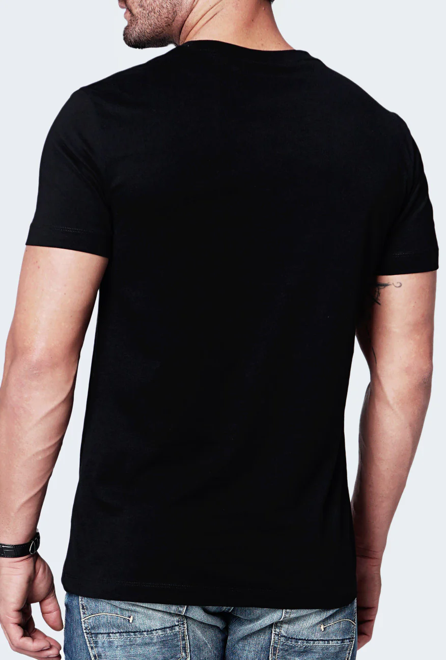 T-Shirt Lengan Pendek Valency Black - Image 4