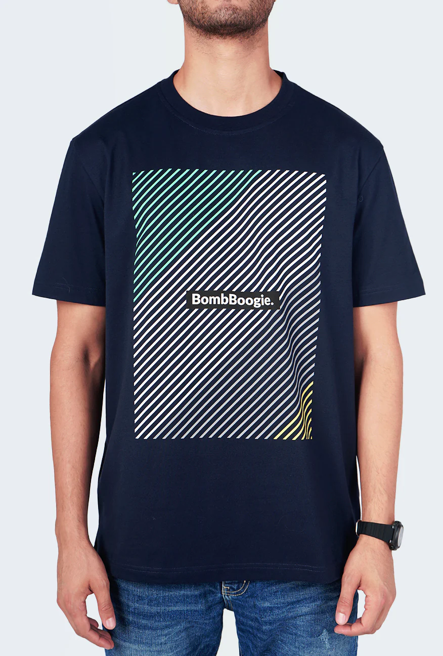 T-Shirt Lengan Pendek Regular Varlez Dark Navy - Image 2