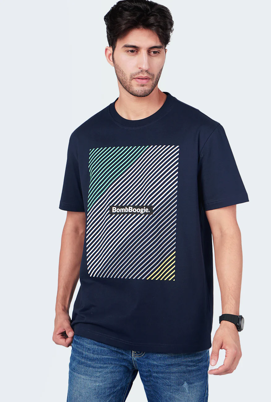 T-Shirt Lengan Pendek Regular Varlez Dark Navy - Image 3