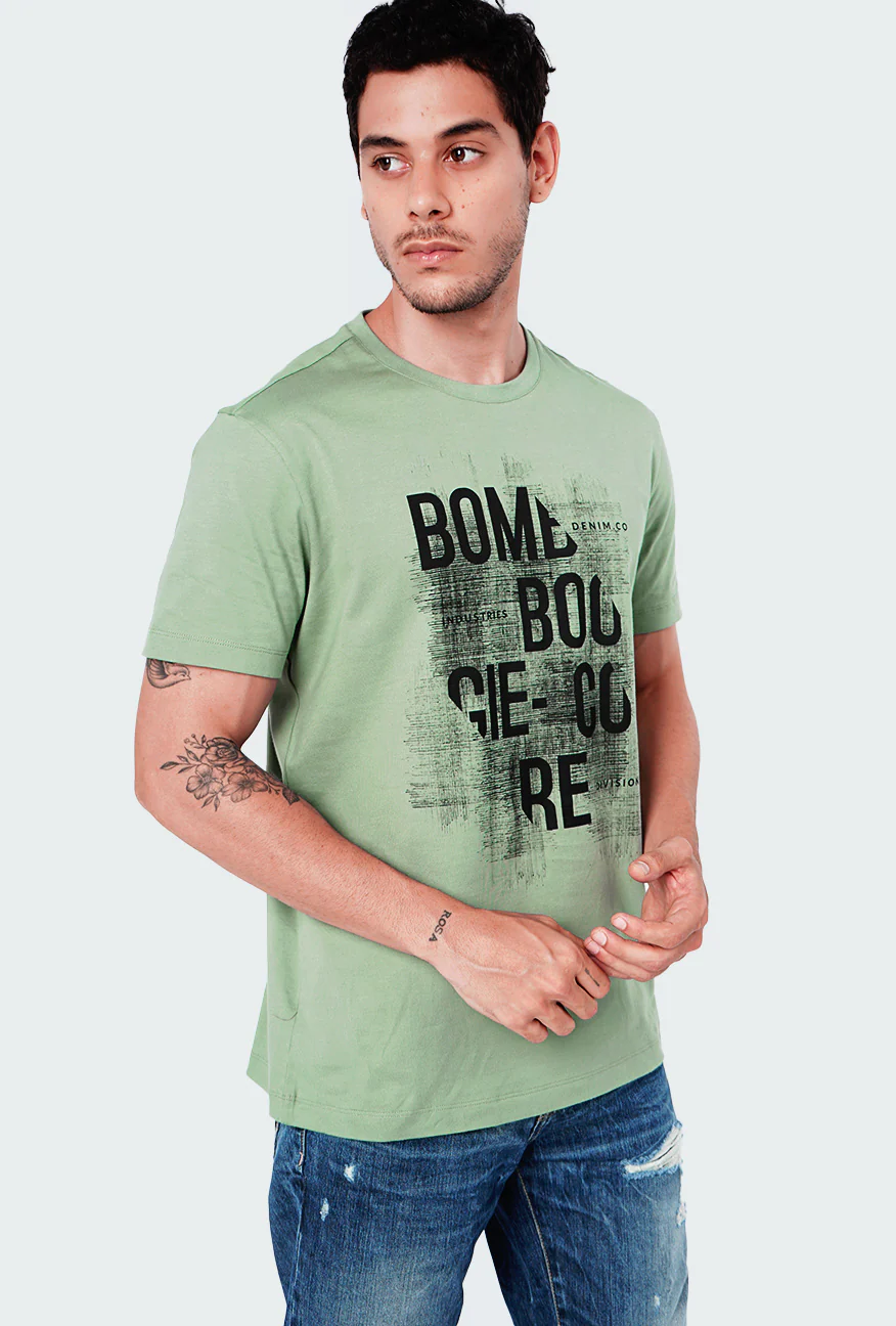 T-Shirt Lengan Pendek Voxel Green - Image 3