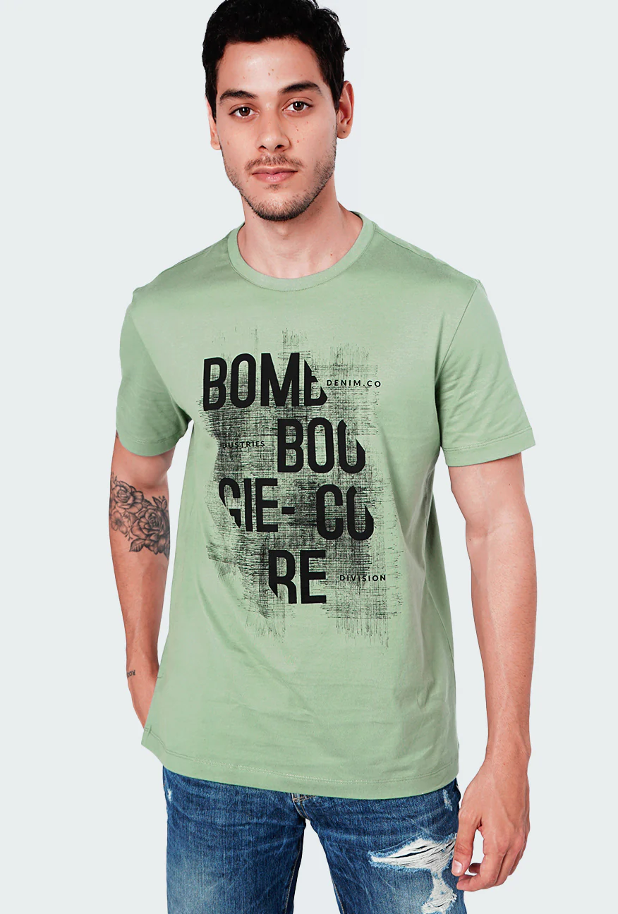 T-Shirt Lengan Pendek Voxel Green - Image 4