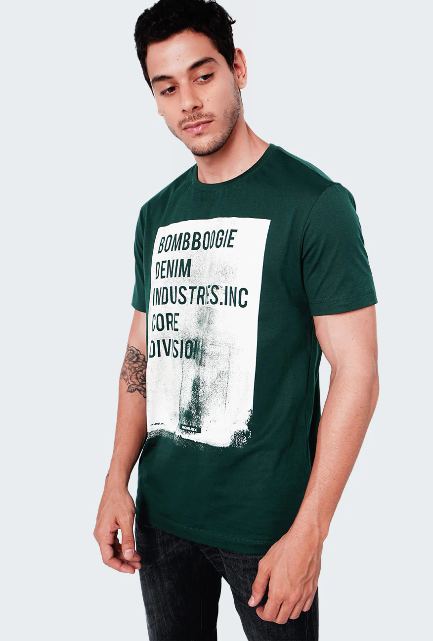 T-Shirt Lengan Pendek Weedsy Green - Image 2
