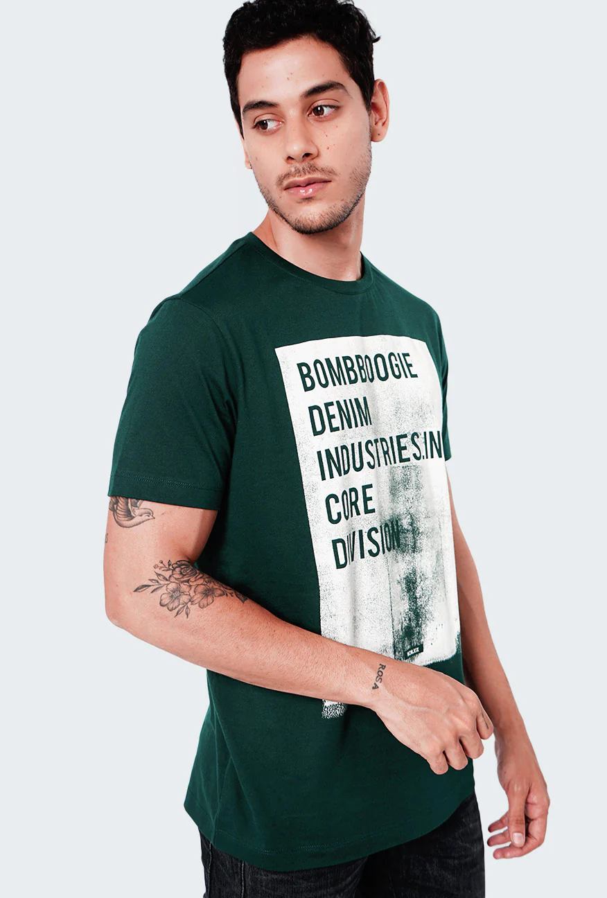 T-Shirt Lengan Pendek Weedsy Green - Image 5