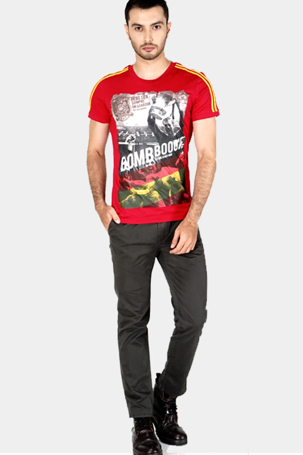 T-Shirt Lengan Pendek The Spanish Red - Image 4