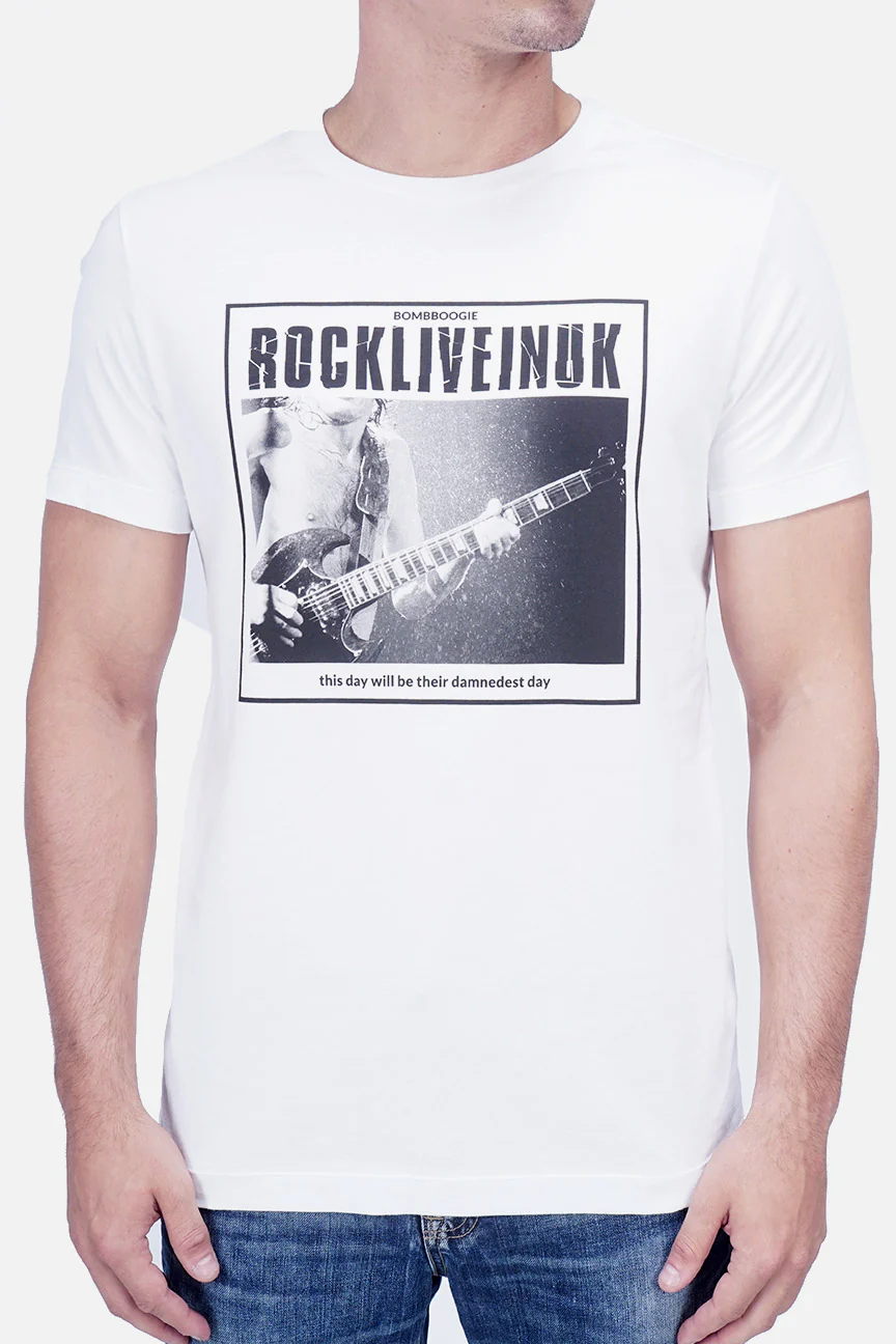 T-Shirt Lengan Pendek Thrive Offwhite - Image 4