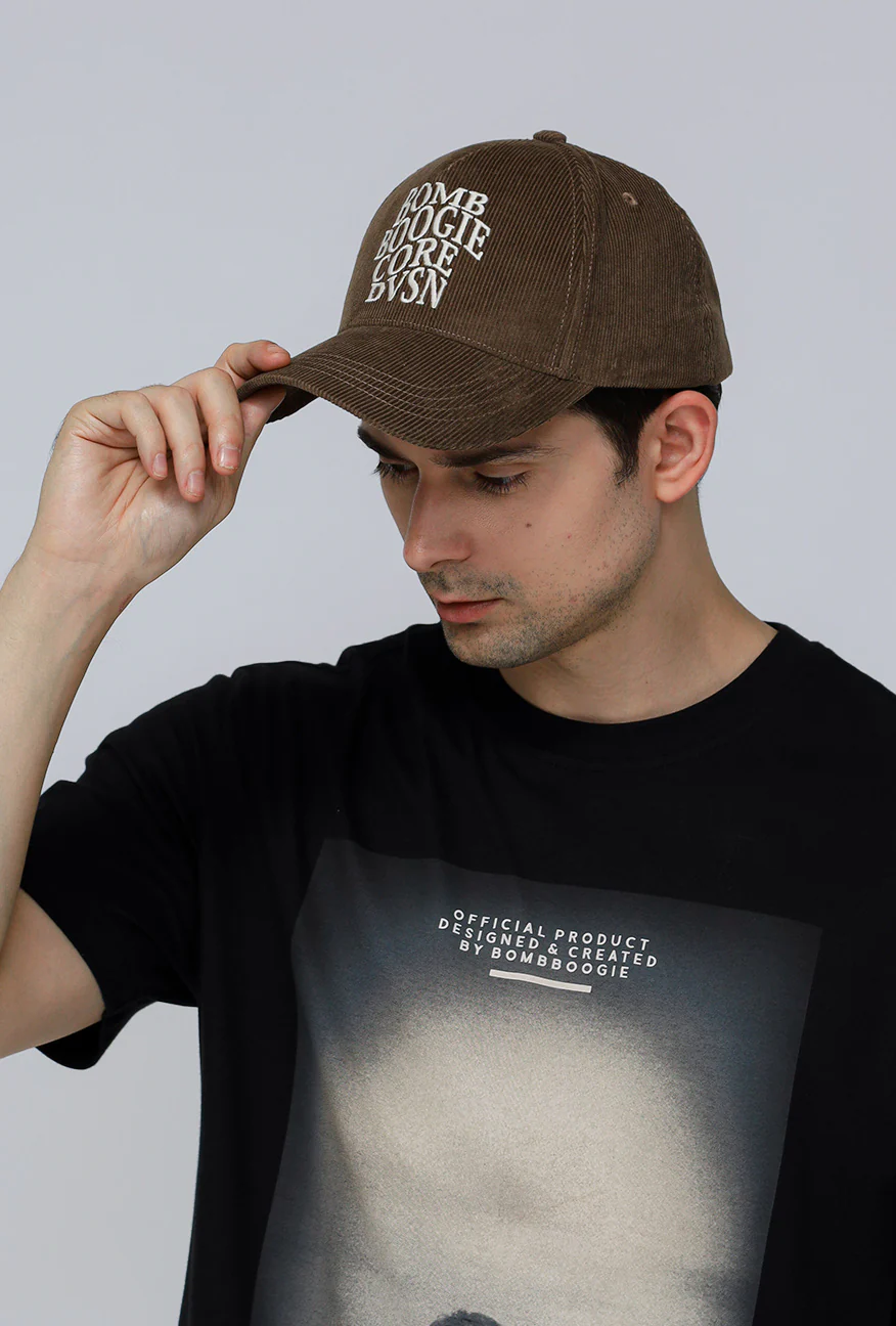 Topi Makova Brown Corduroy