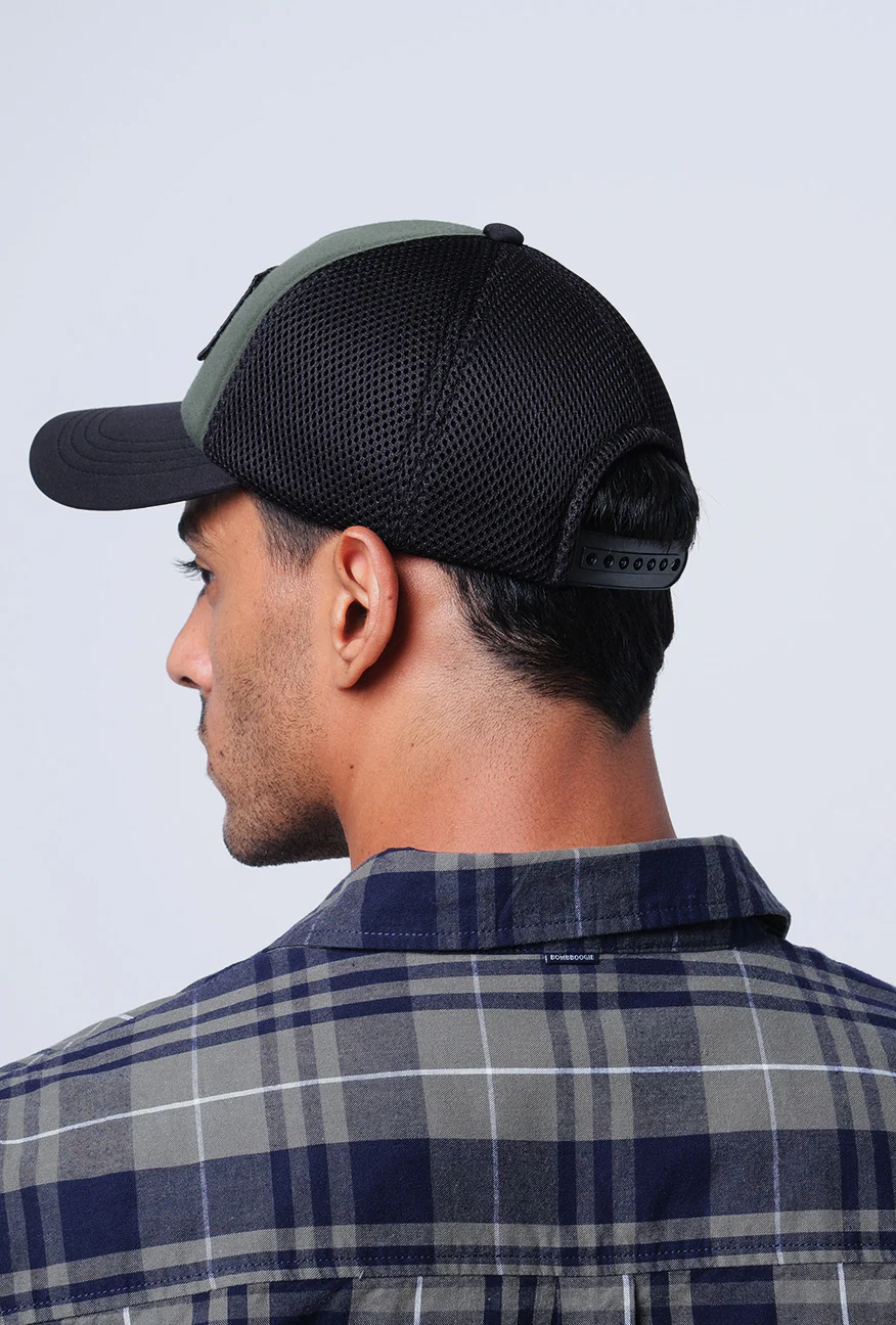 Topi Rexpro Black Green Trucker - Image 3
