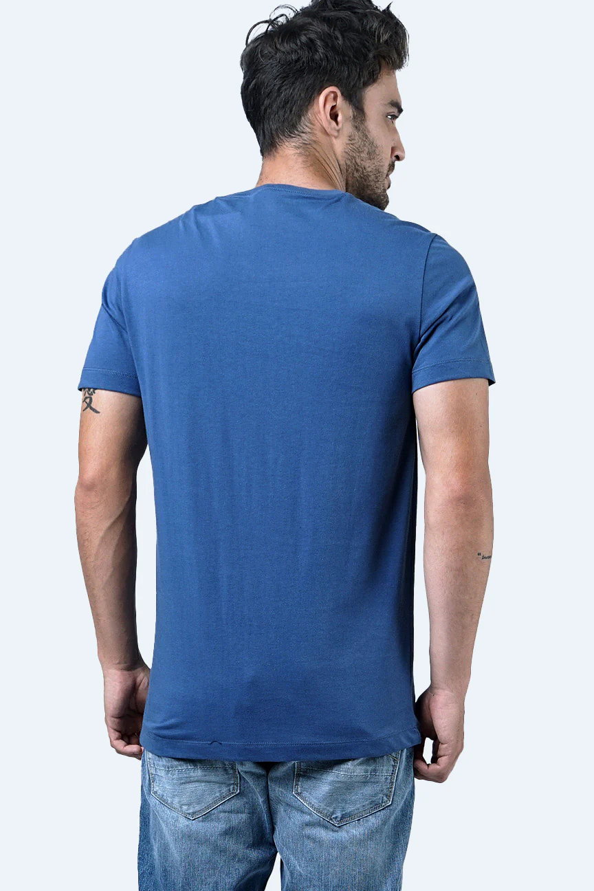 T-Shirt Lengan Pendek Traffer Blue - Image 2