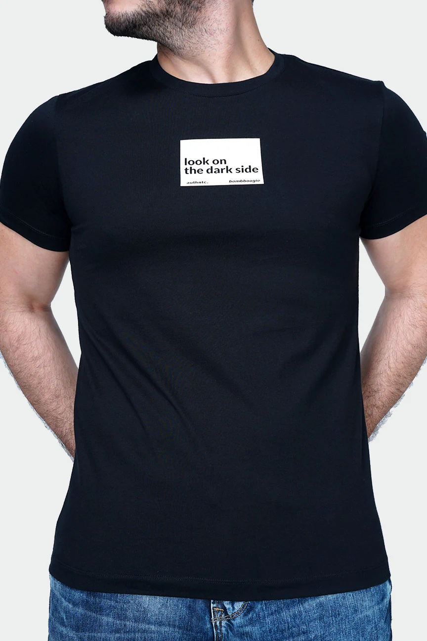 T-Shirt Lengan Pendek Transom Black - Image 2