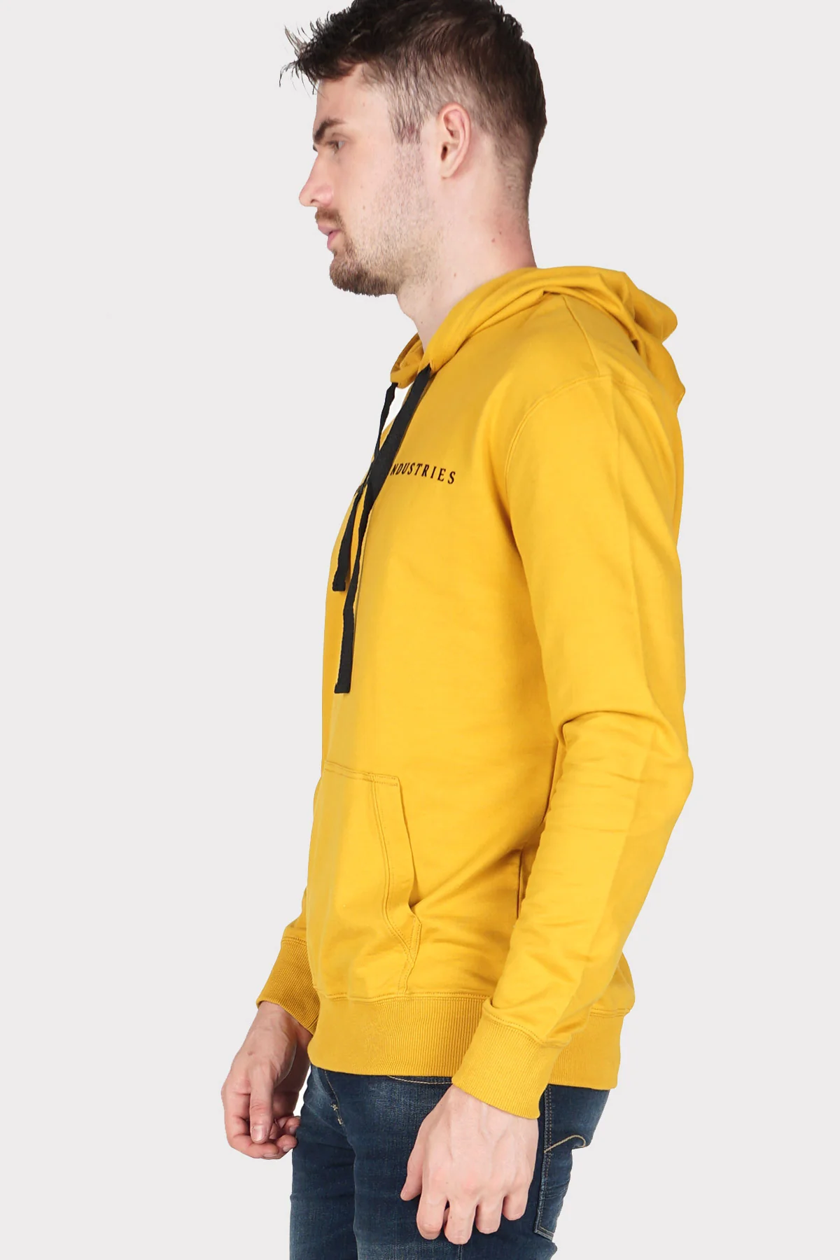 Sweater Hoodie Travisblase Dark Yellow - Image 4