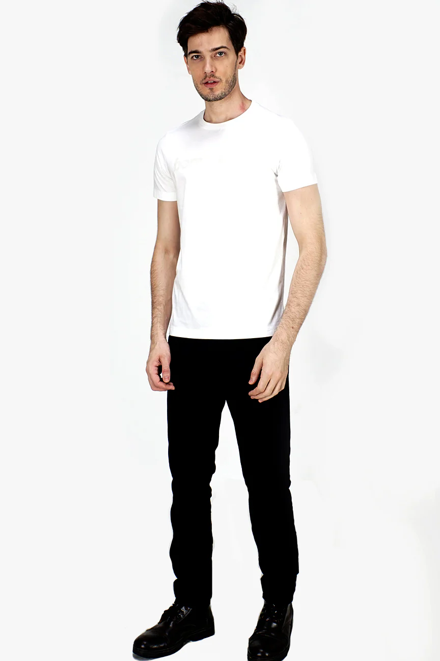 T-Shirt Lengan Pendek Travisline Offwhite - Image 2
