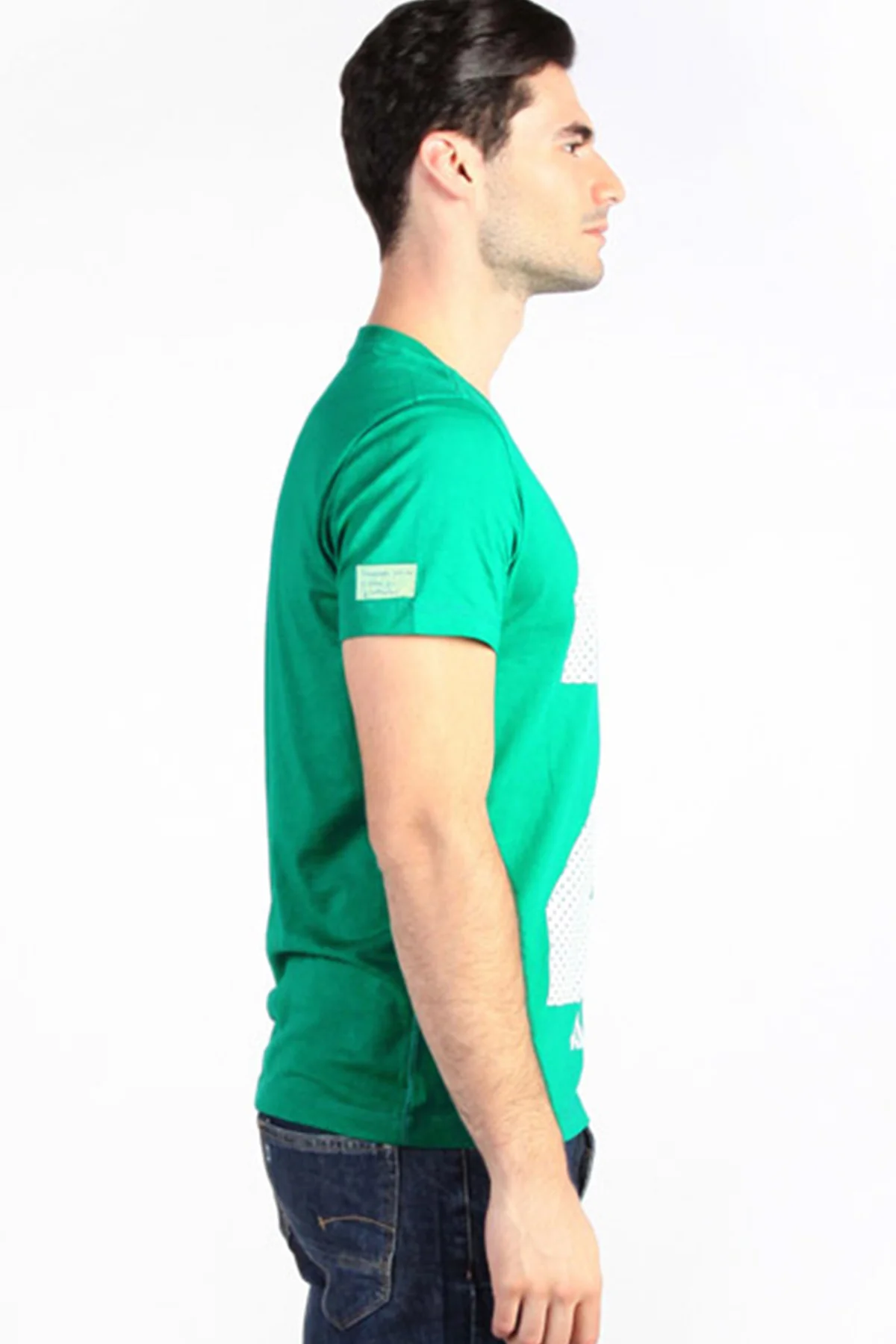 T-Shirt Lengan Pendek Twice Green Green - Image 3