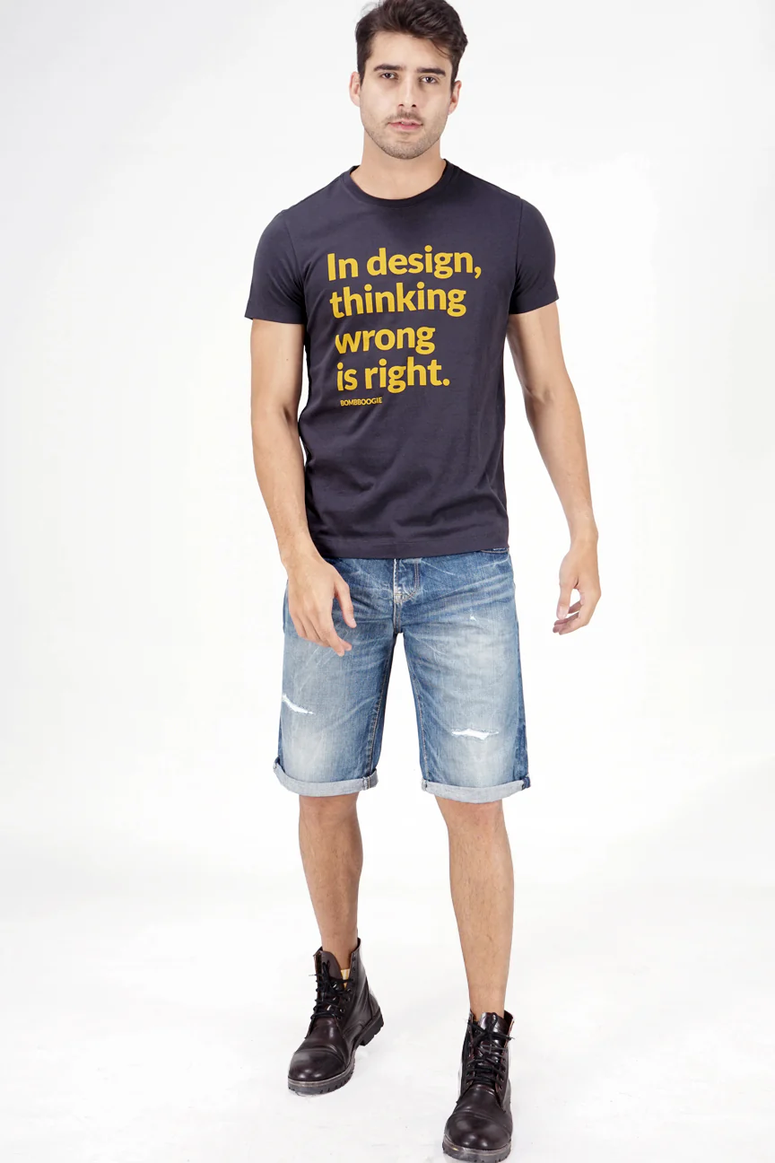 T-Shirt Lengan Pendek Urbion Dark Grey - Image 3