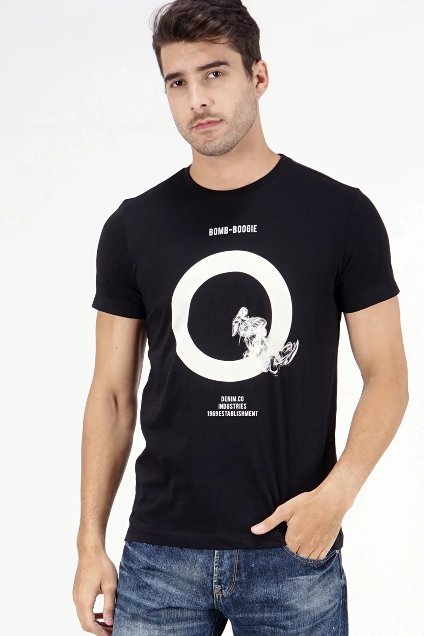 T-Shirt Lengan Pendek Vapesters Black