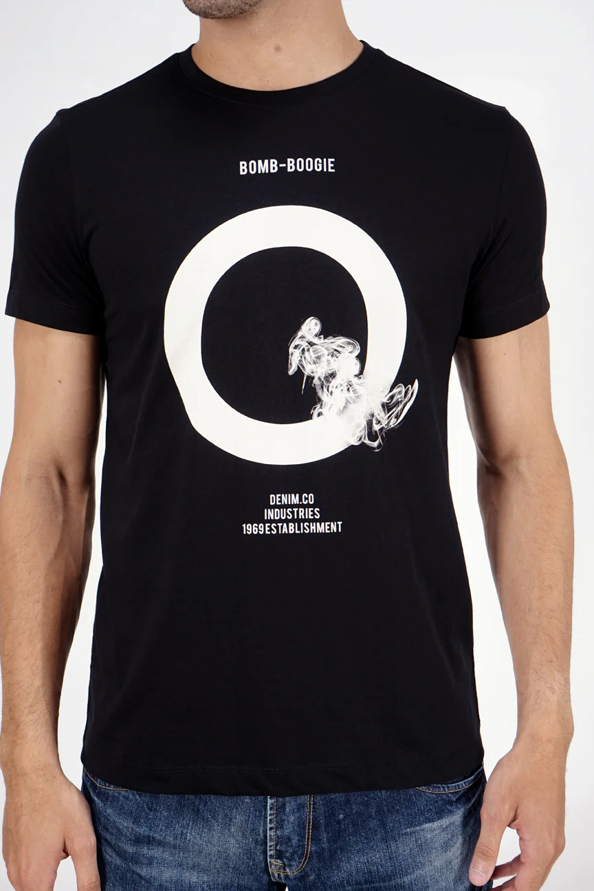 T-Shirt Lengan Pendek Vapesters Black - Image 2
