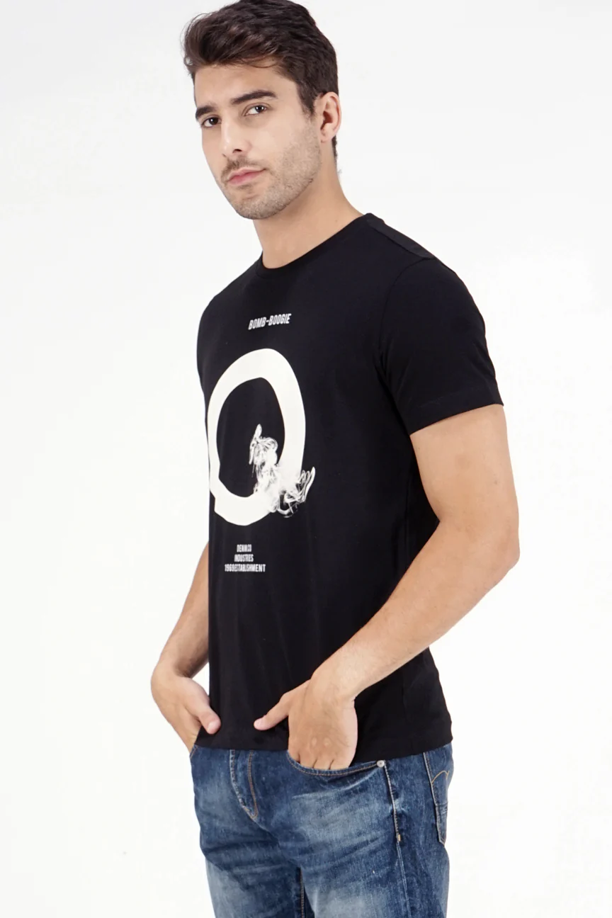T-Shirt Lengan Pendek Vapesters Black - Image 3