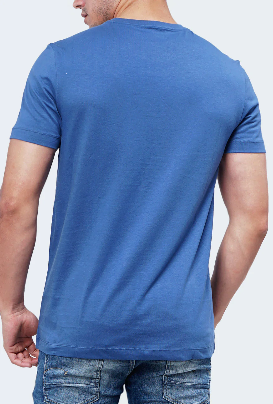 T-Shirt Lengan Pendek Velder Blue - Image 3