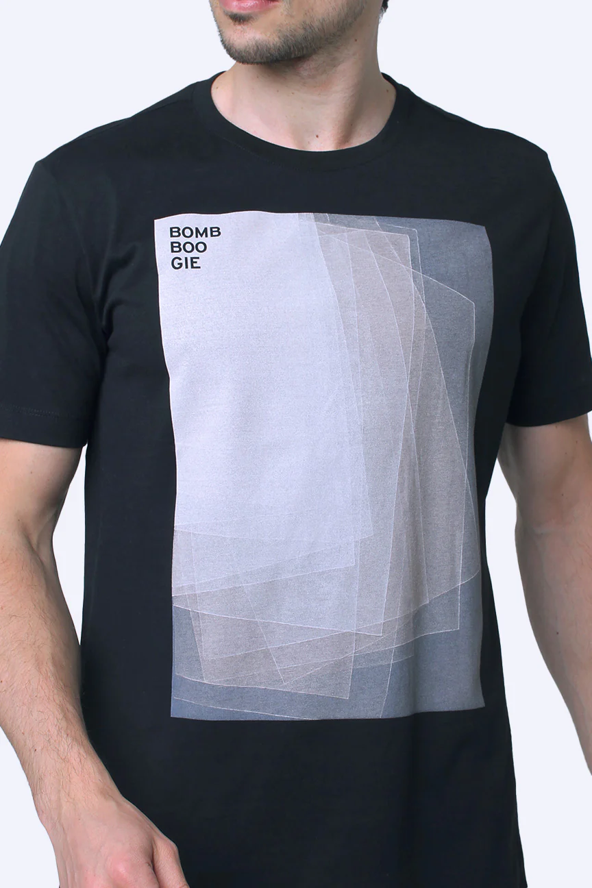 T-Shirt Lengan Pendek Vermo Black - Image 5