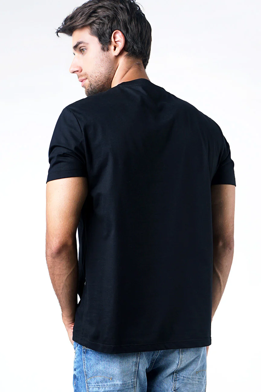 T-Shirt Lengan Pendek Viello Black - Image 4