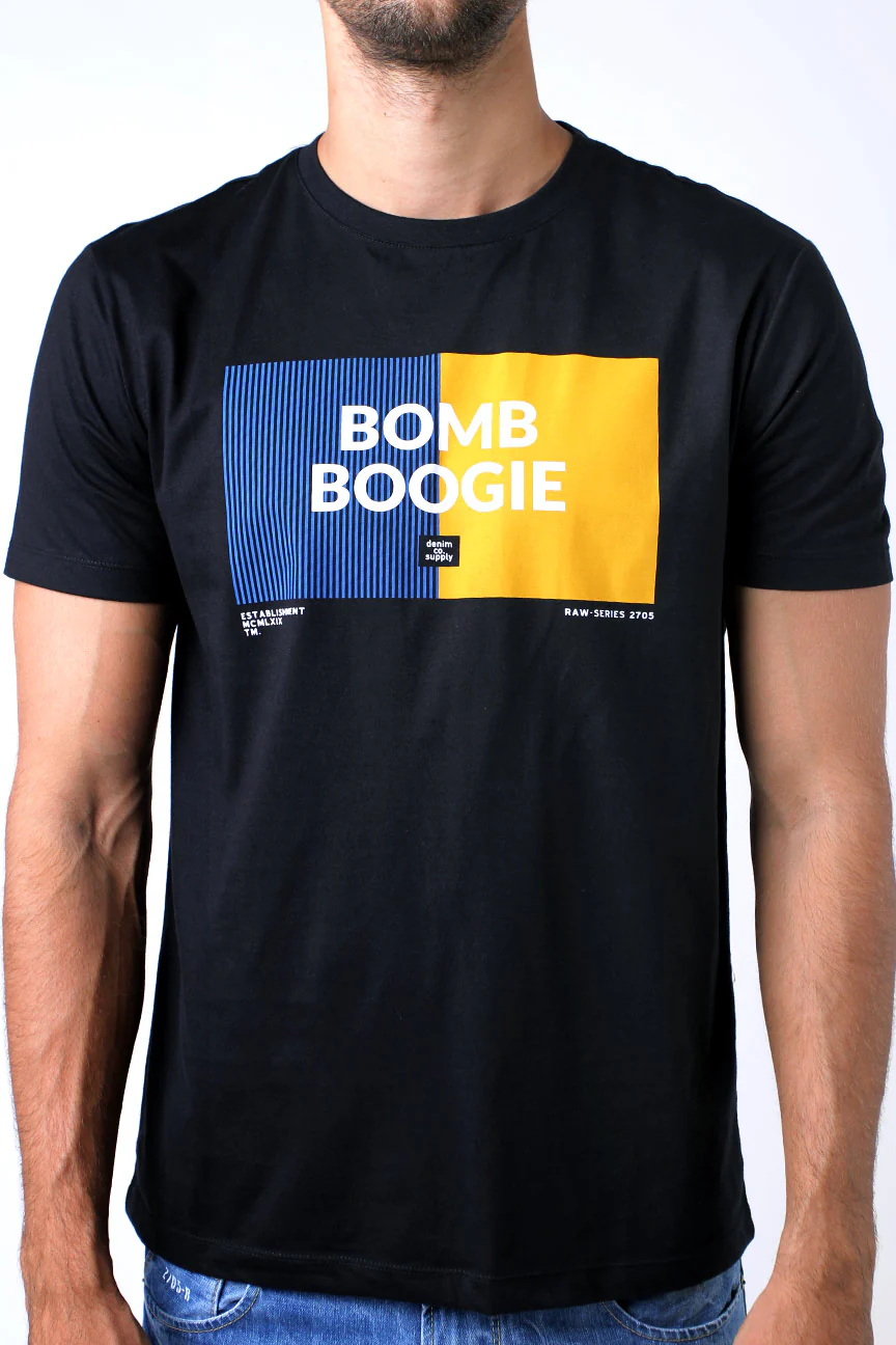 T-Shirt Lengan Pendek Viello Black - Image 5