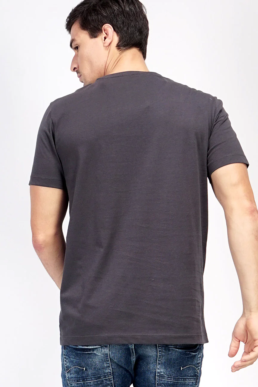 T-Shirt Lengan Pendek Vourheis Grey - Image 4