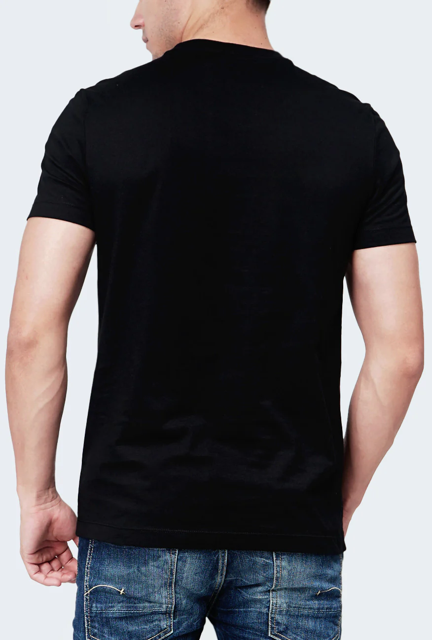 T-Shirt Lengan Pendek Voxel Black - Image 5