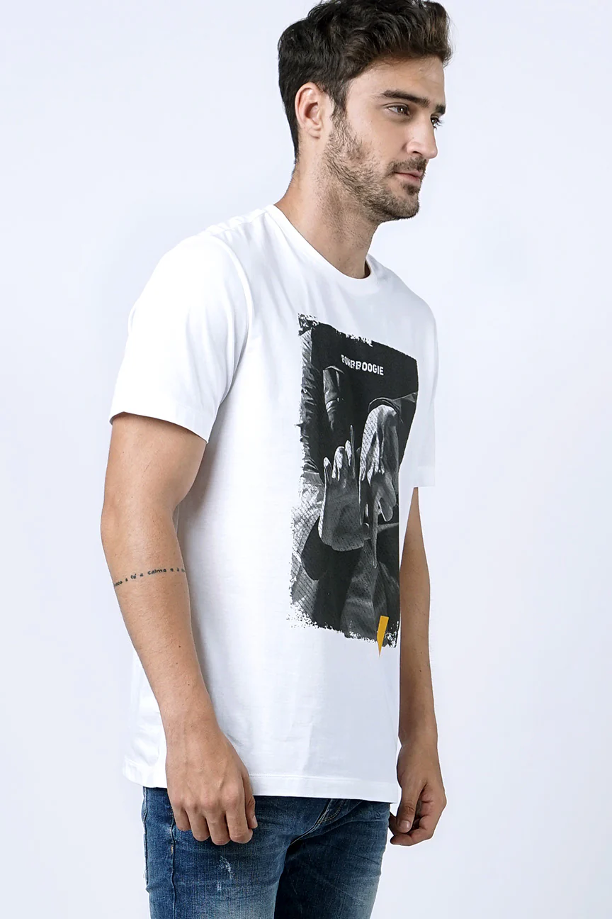 T-Shirt Lengan Pendek Witmer Offwhite