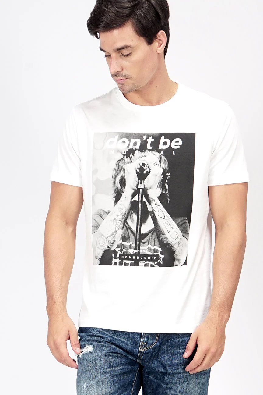 T-Shirt Lengan Pendek Youthfull Offwhite