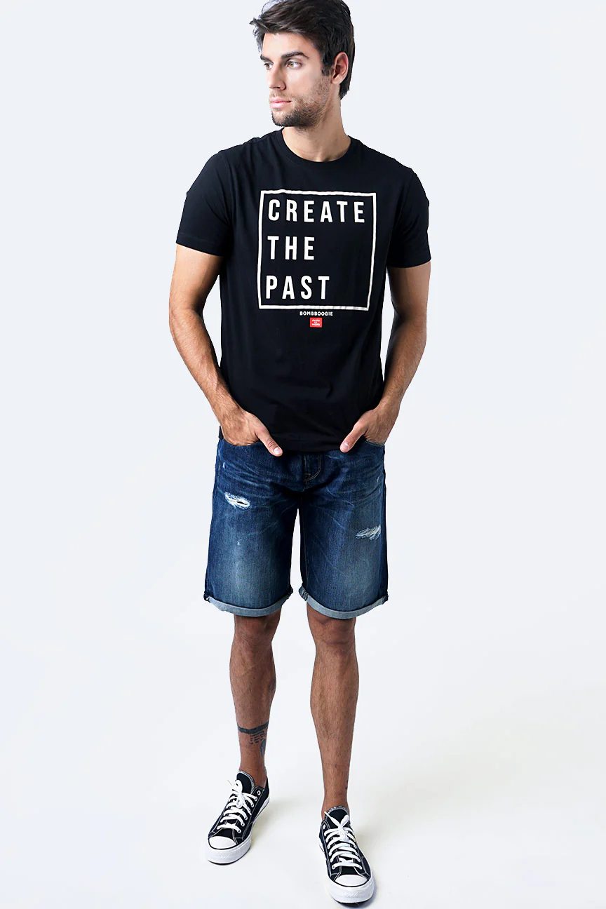 T-Shirt Lengan Pendek Zetta Black - Image 3