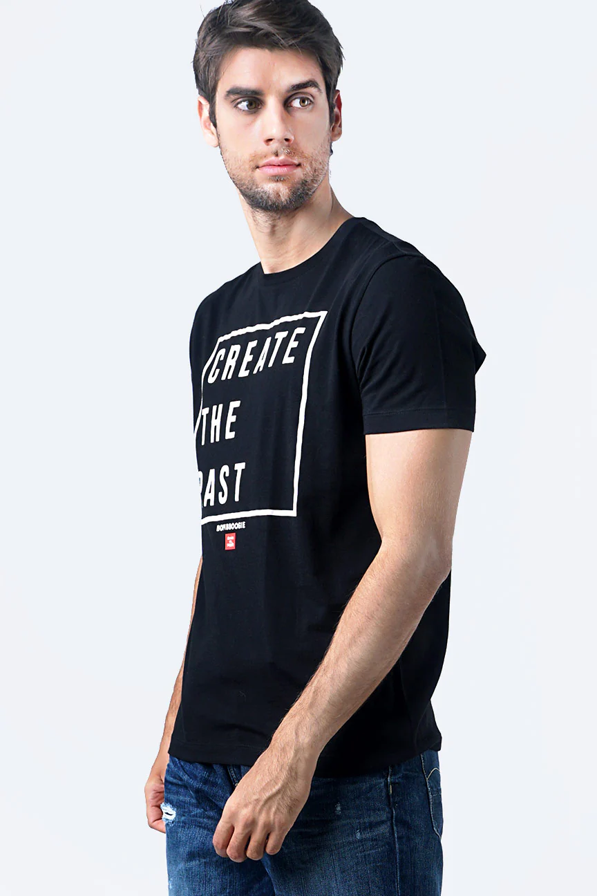 T-Shirt Lengan Pendek Zetta Black - Image 4