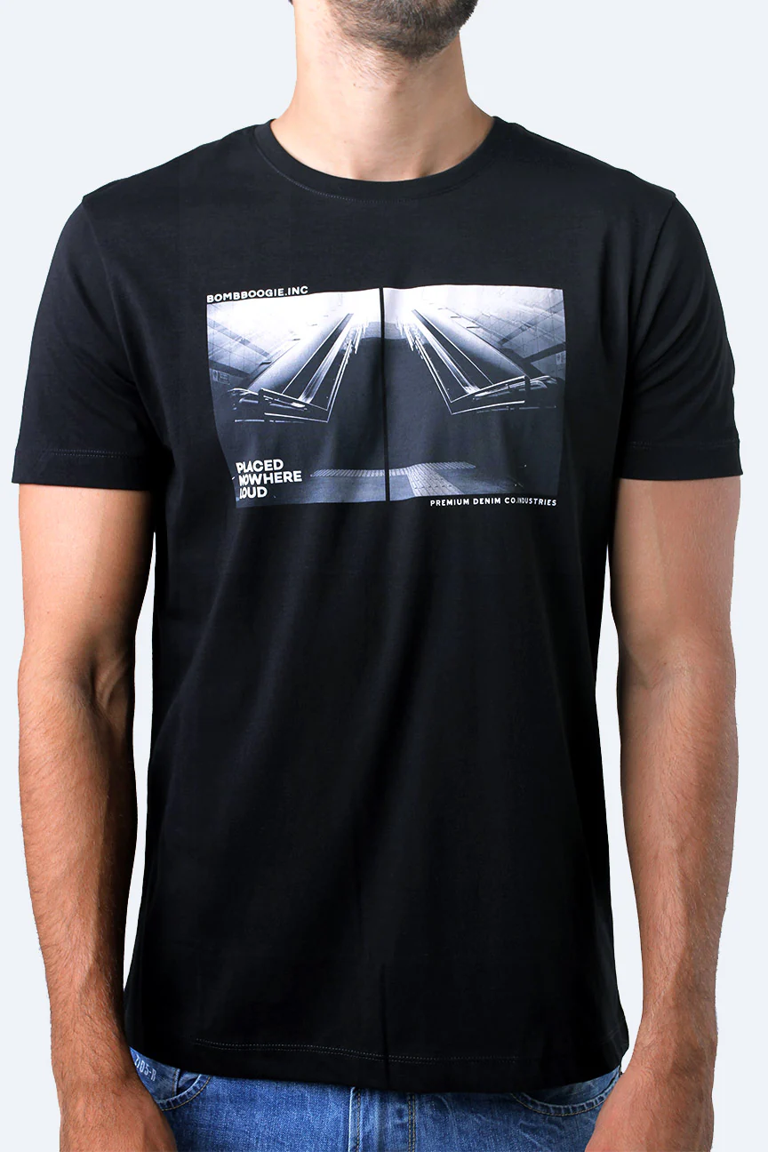 T-Shirt Lengan Pendek Zlata Black - Image 2